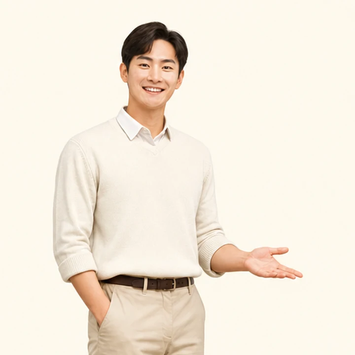 기아 레이 장기렌트카 상담 신청을 안내하는 담당자